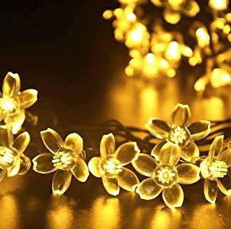 PCS Dukan 24 LEDs 6.99 m Yellow Rice Lights  (Pack of 1)
