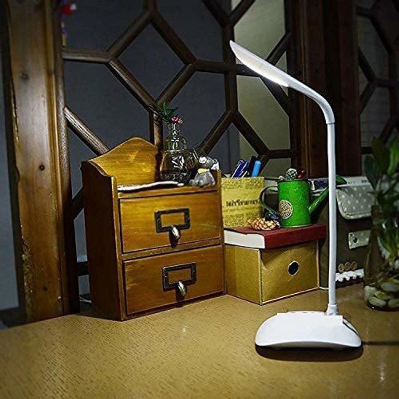 Twixxle Study Lamp | USB Desk Lamp -8IJ Night Lamp  (31 cm, Aura White)