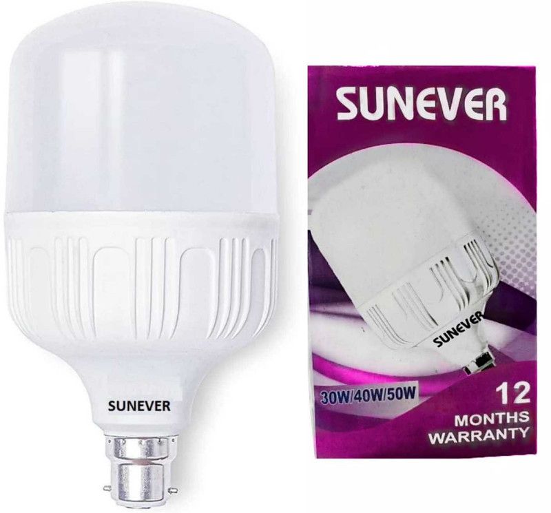 sunever 50 W Decorative B22 LED Bulb  (White)