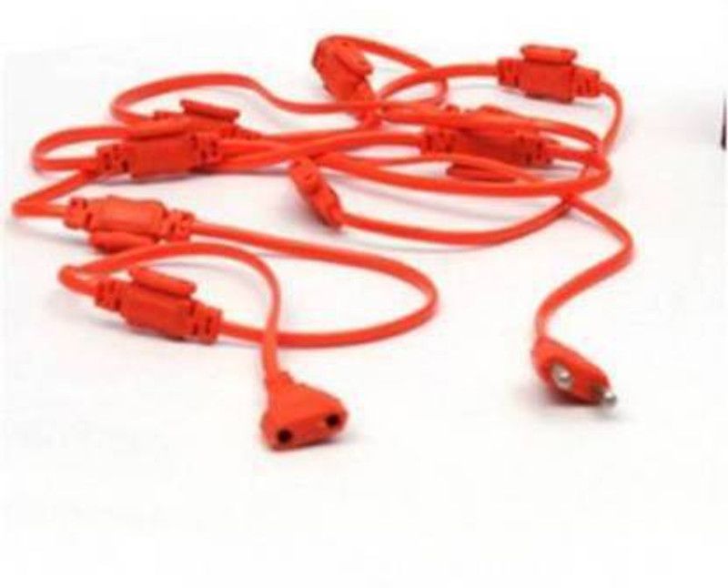 MorU 16 LEDs 4.83 m Red Rice Lights  (Pack of 1)