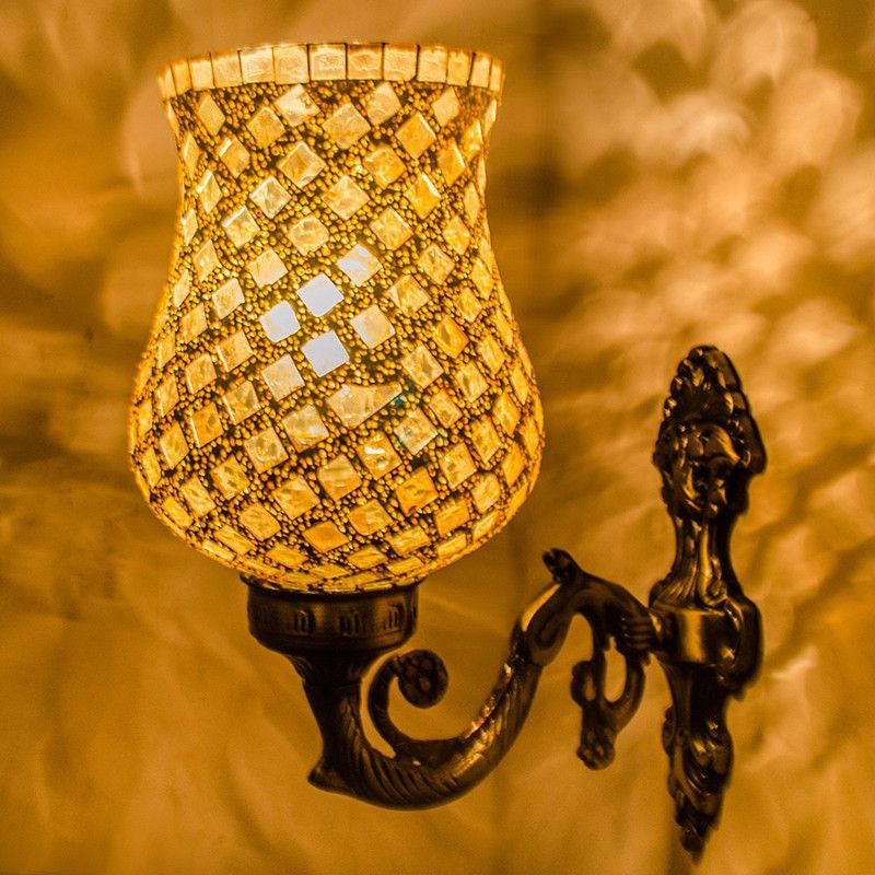 DevBeads Wallchiere Wall Lamp Without Bulb