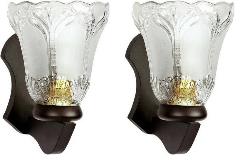 NEW ANGEL Wallchiere Wall Lamp Without Bulb  (Pack of 2)