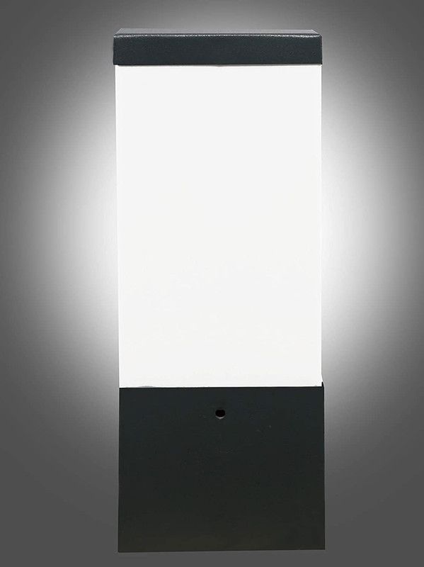 GENREE GEN-FORTUNE GATE LIGHT, PACK OF 1 Gate Light Outdoor Lamp  (Black, White)