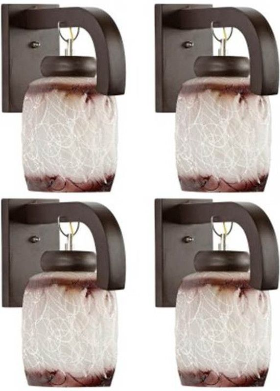 Modak Pendant Wall Lamp Without Bulb  (Pack of 4)