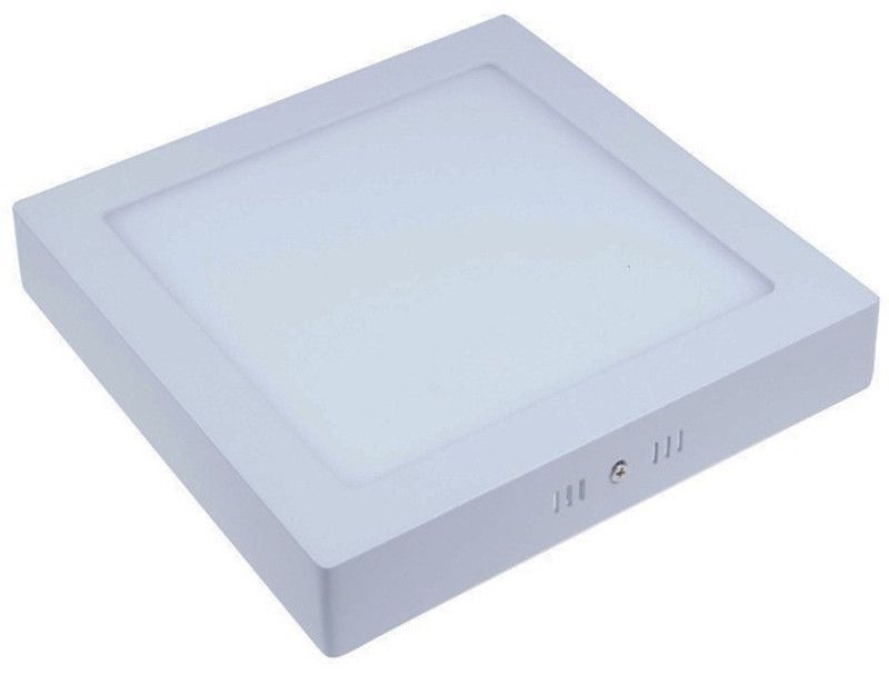 Everpro 18 watt Square Led Surface Mounted (No False Ceiling Required) Ceiling Light Ceiling Lamp  (White)