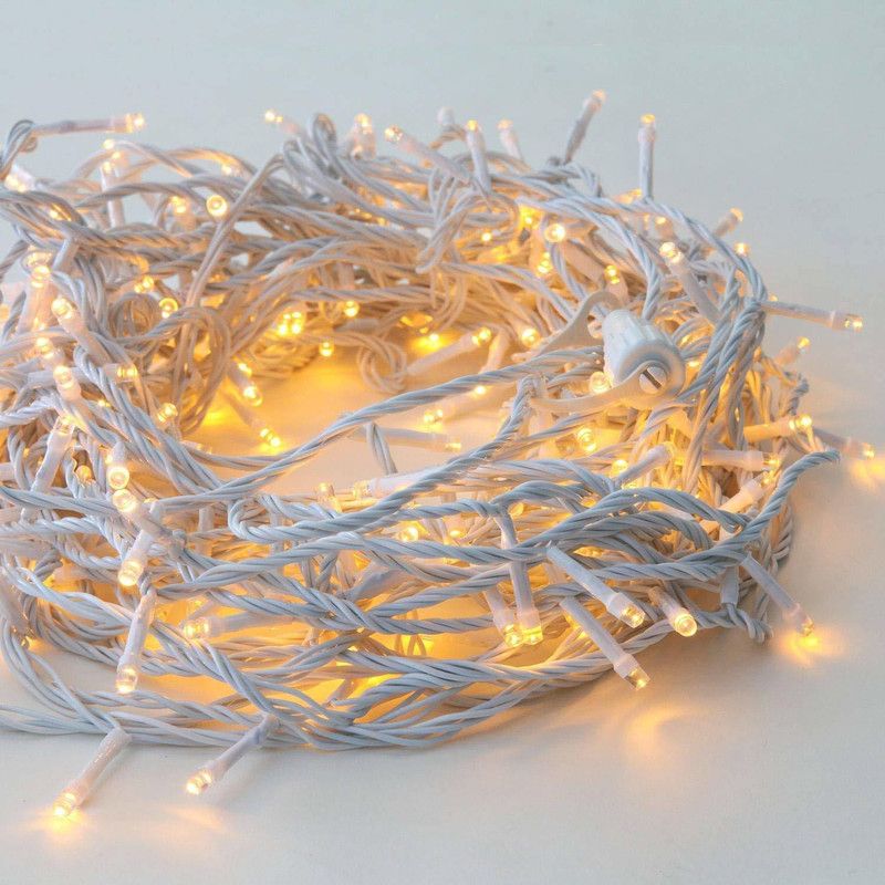 AWICLA 40 LEDs 4.98 m Yellow Rice Lights  (Pack of 1)