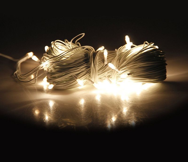 Ascension 51 LEDs 8 m White Rice Lights  (Pack of 4)