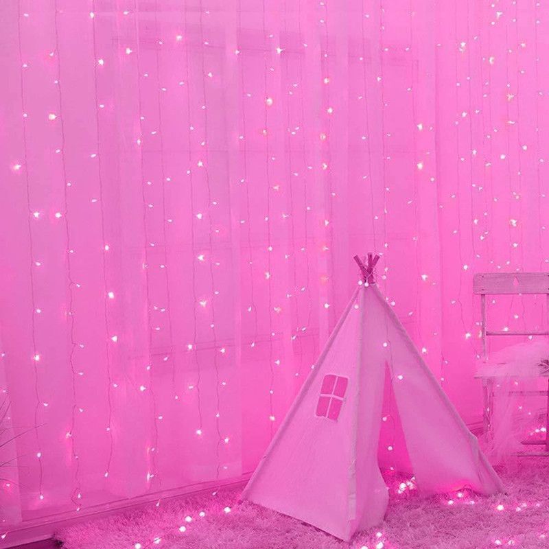 ZILLOQUIL 42 LEDs 12 m Pink Rice Lights  (Pack of 4)
