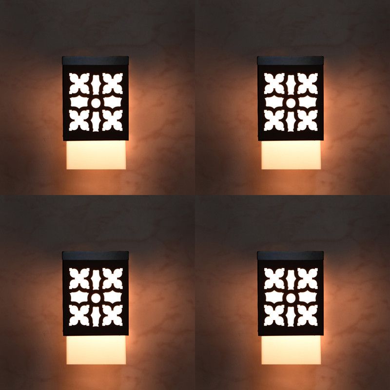 SHOKARSH Wooden Hanging Lamp Style Hanging Lamp Creative Wood Pendant Light (pack of 4) Pendants Ceiling Lamp  (Black)
