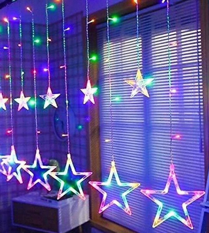 VibeX 138 LEDs 3 m Multicolor Rice Lights  (Pack of 1)