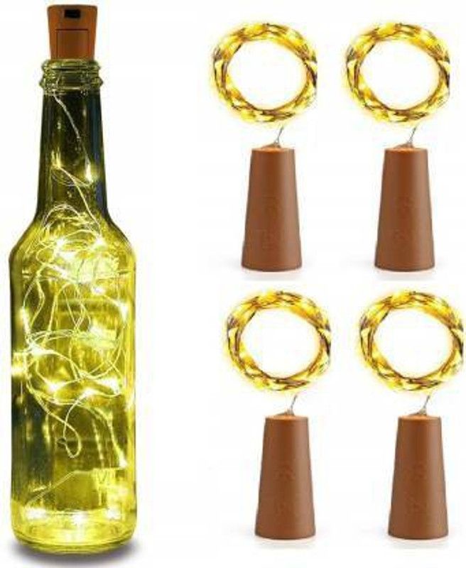 1.98 inch Gold Rice Lights  (Pack of 4)