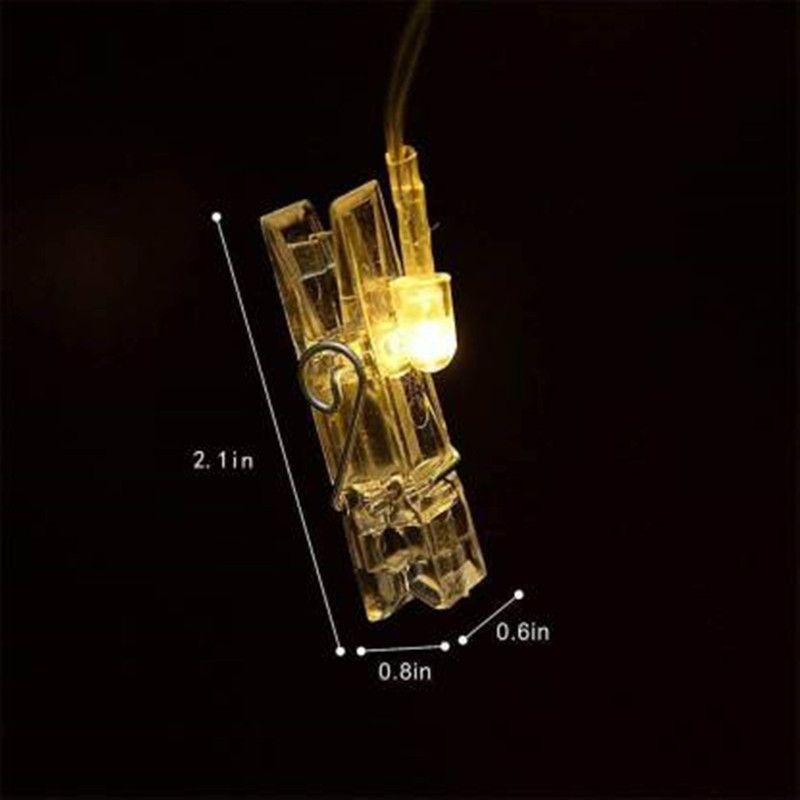 Bluebells India 16 LEDs 5 m Transparent Rice Lights  (Pack of 1)