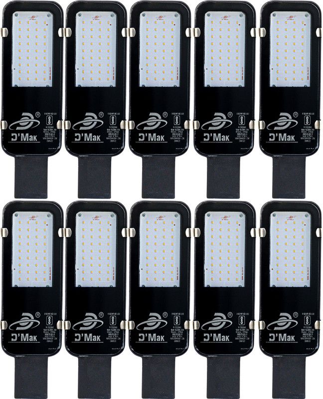 D'Mak 10set15wgrybdysllight Flood Light Outdoor Lamp  (Black)