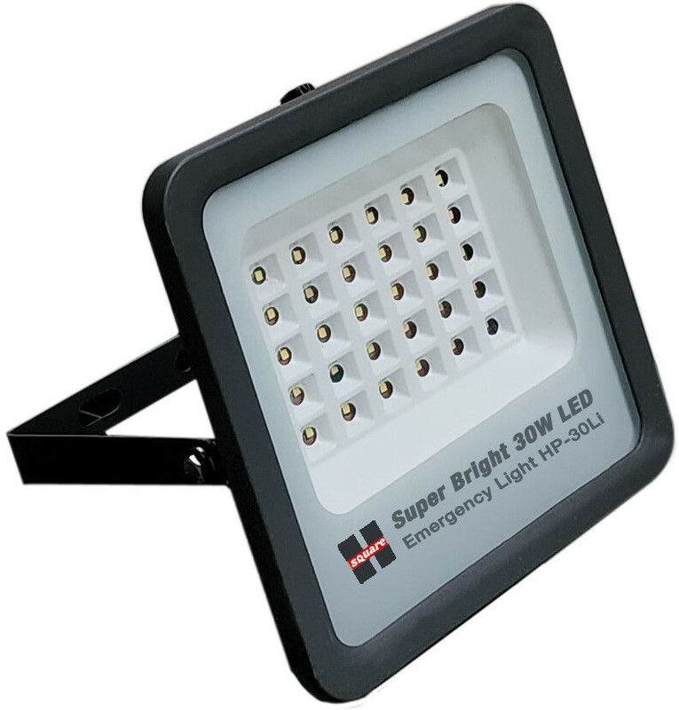 Himalayan H-square Rechargeable Emergency High Power LED lighting HP-30 Li 12 hrs Flood Lamp Emergency Light  (White)
