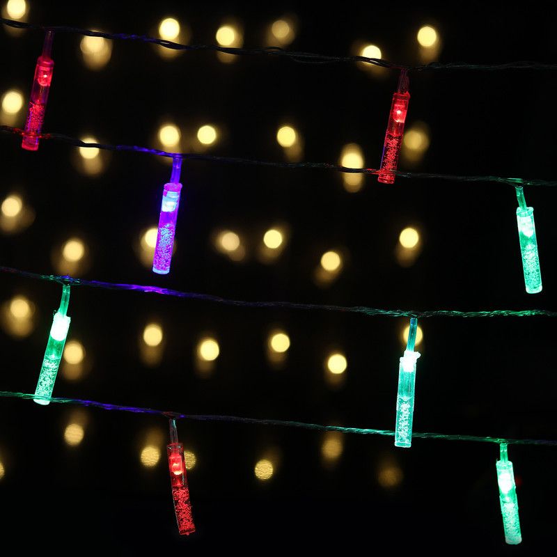Home Delight 16 LEDs 3.81 m Multicolor Rice Lights  (Pack of 1)