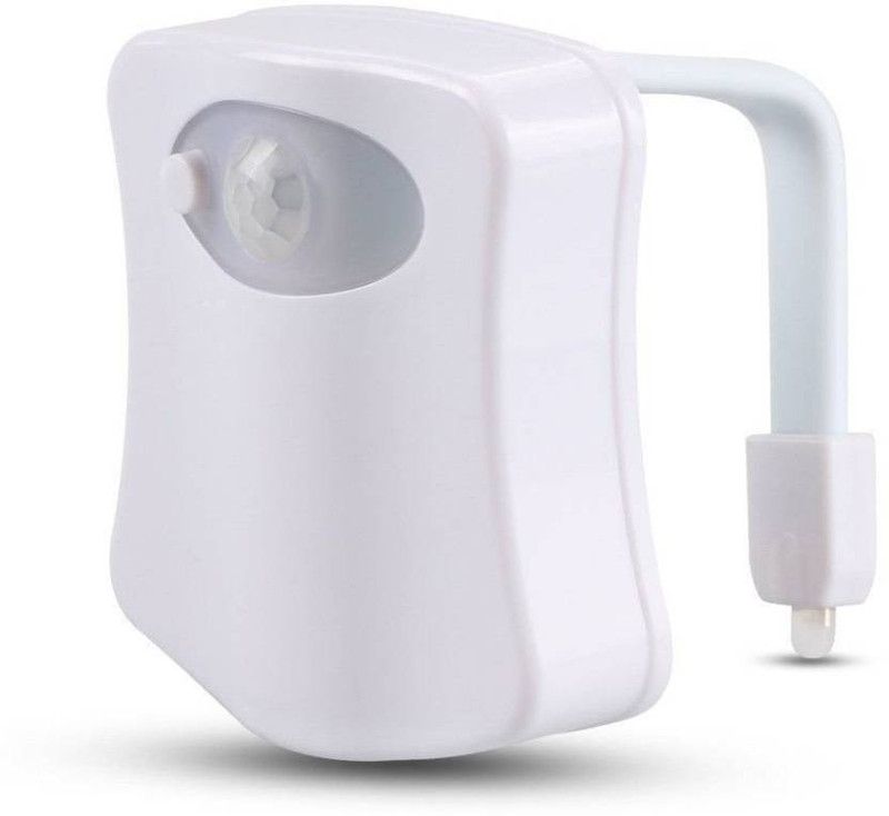 Benison India Shopping LED Sensor Motion Activated Bathroom Night Light Toilet Night Lamp  (7 cm, Multicolor)