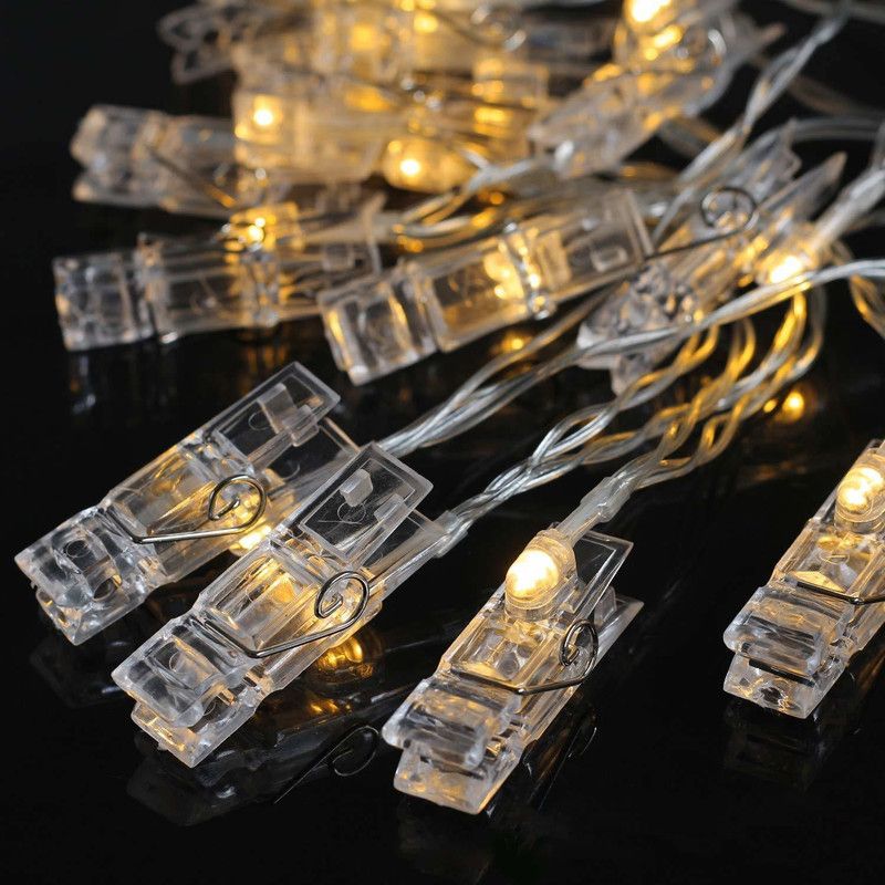 16 inch White Rice Lights  (Pack of 1)