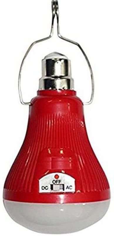 Texme Rechargeable 40 Watts AC/DC Smart Led Bulb 4 hrs Bulb Emergency Light  (Red)