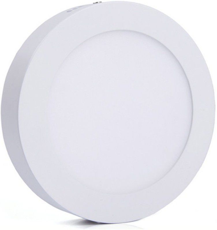BENE Bene LED 18w Round Surface Panel Ceiling Light, Color of LED White Ceiling Light Ceiling Lamp  (White)