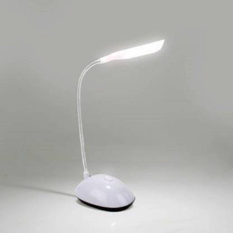 Natural Creation Rechargeable LED Touch On/Off Switch Desk Lamp Children Eye Protection Student Study Reading Dimmer Rechargeable Led Table Lamps USB Charging Touch Dimmer(Desk Lights for Study.) Study Lamp  (17 cm, White)