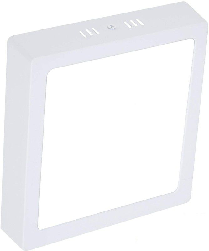 D'Mak 22 Watt Square Surface Led Panel Light (White,Pack Of 01) Ceiling Light Ceiling Lamp  (White)