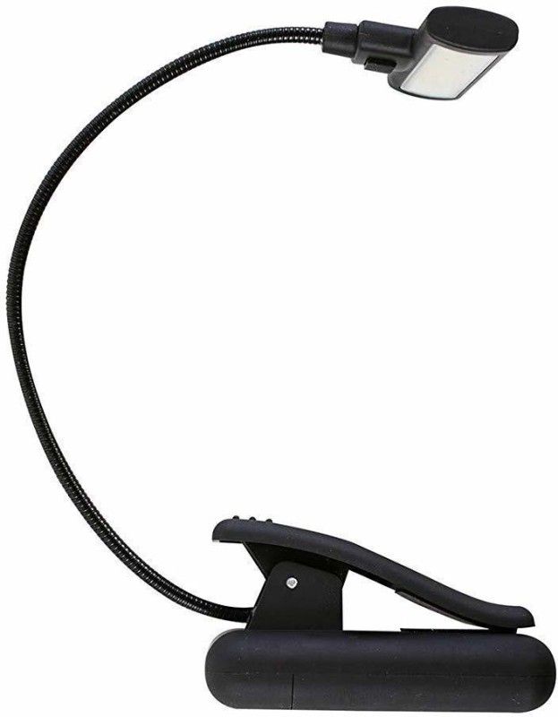 Yatri sons Easy Clip on COB LED Book Light Study Adjustable Lamp Flexible Arm Lightweight Eye-Care Night lamp Study Lamp  (15.8 cm, Multicolor)