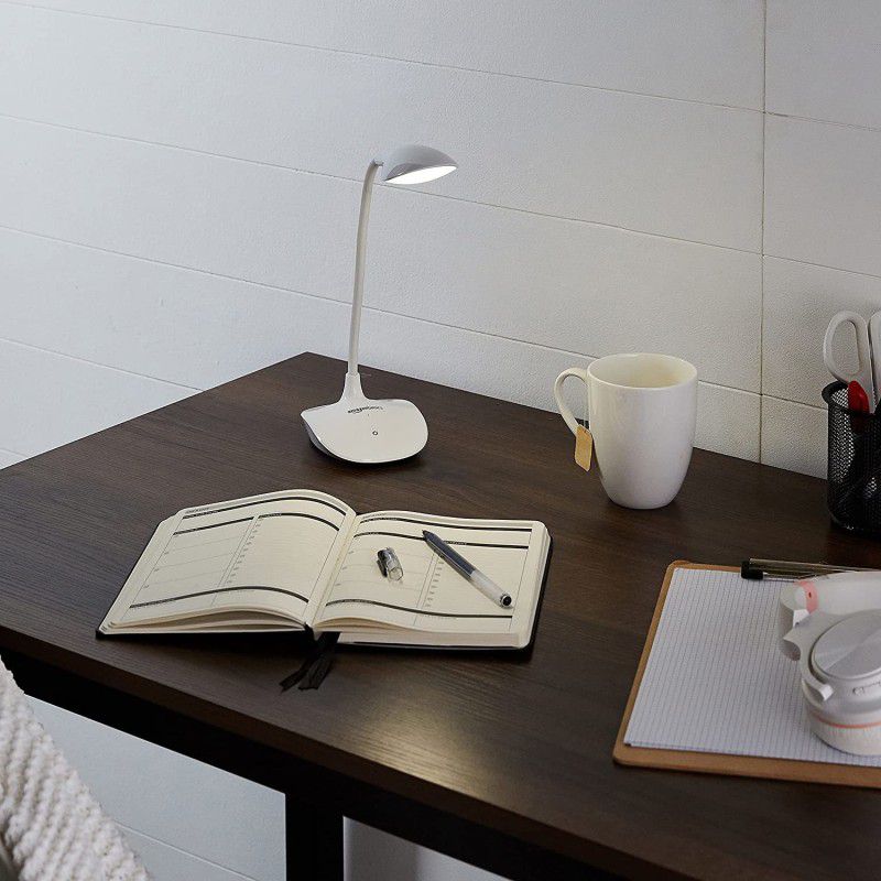 geutejj table lamp for study-09 Study Lamp  (35 cm, White)