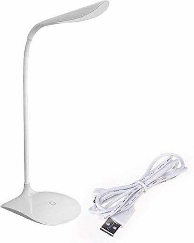 Nivel Study lamp,Rechargeable Led Touch On,Off Switch Student Study Reading LED Lamp Study Lamp  (20 cm, White)