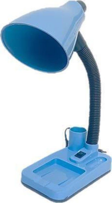 EMMKITZ Adjustable flexible neck table lamp for studies students,kids,boys and girls Table Lamp (28 cm, Blue) Study Lamp  (20 cm, Blue)