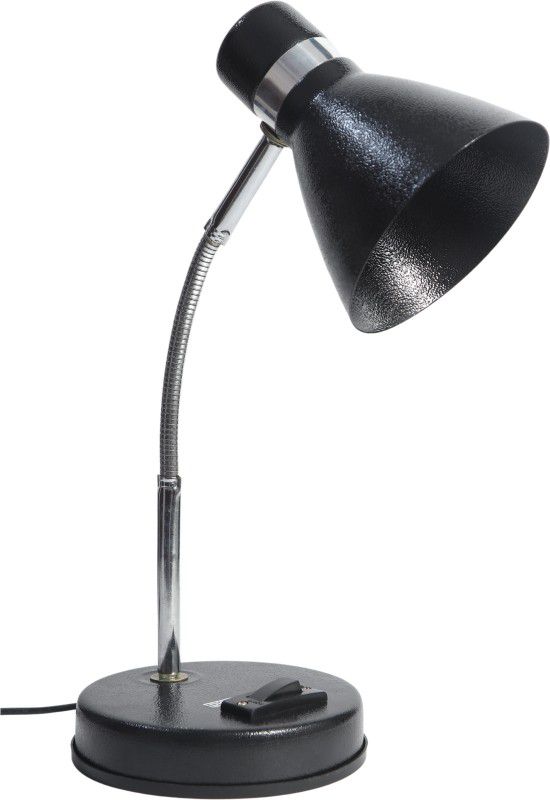 Caleta Study Lamp for Students with Metal Body (333 Model) (Black) Study Lamp  (45 cm, Black)