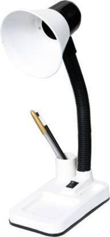 Reading & Study Table Lamp for School and College Girls and Boys Study Lamp  (25 cm, WHITE)