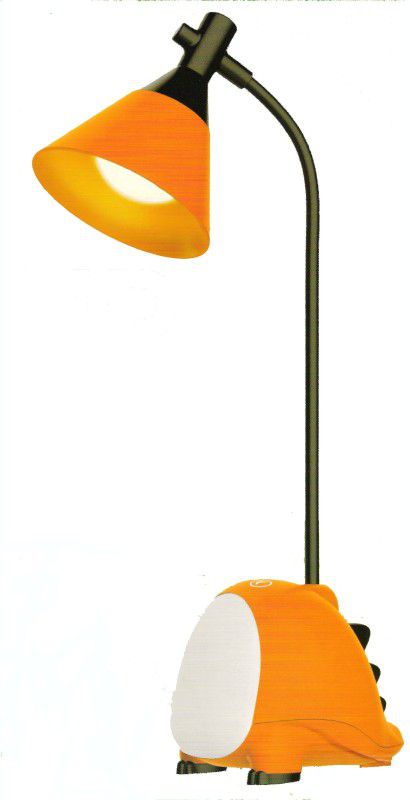 Mahi Shakti SHG Rechargeable Dinosaur LED Desk /Study Lamp Touch On/Off with Study & Night Mode Study Lamp  (30 cm, Orange)