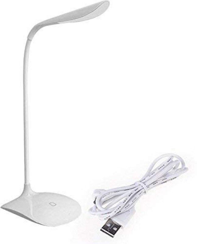 VibeX White Desk Light Lamp-MK8 Study Lamp  (31 cm, Daisy White)