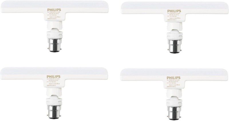 PHILIPS 8W B22 T-BULB Straight Linear LED Tube Light  (White, Pack of 4)