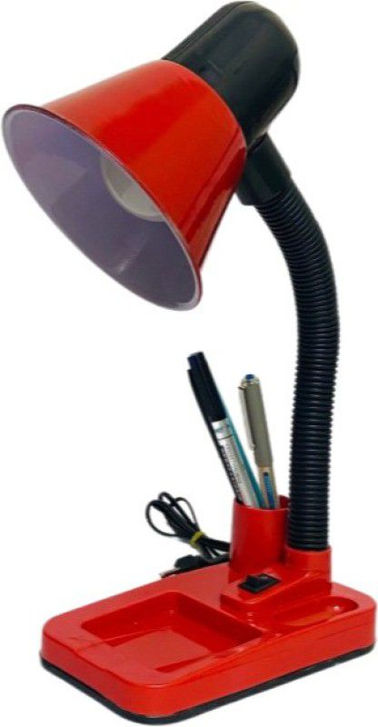AVIGNA Red316 With LED Bulb Adjustable Study Lamp (30 cm, Flirty Red) Study Lamp  (30 cm, Red)