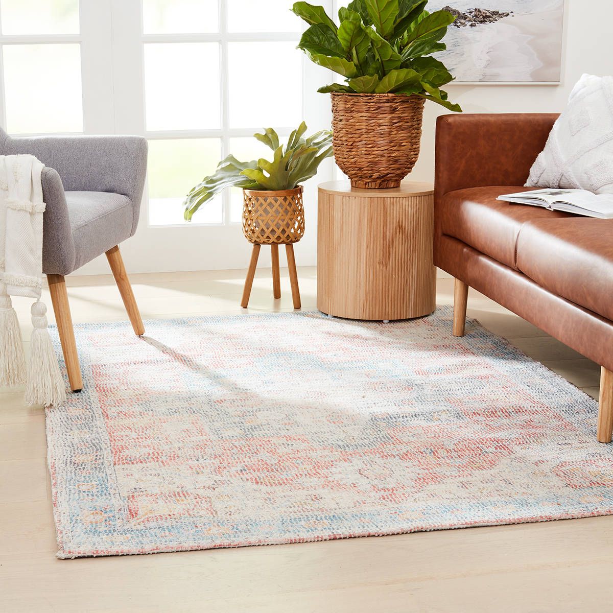 Sheared Rug - Medium, Pink