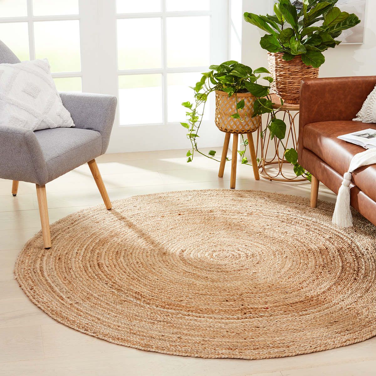 Round Jute Rug