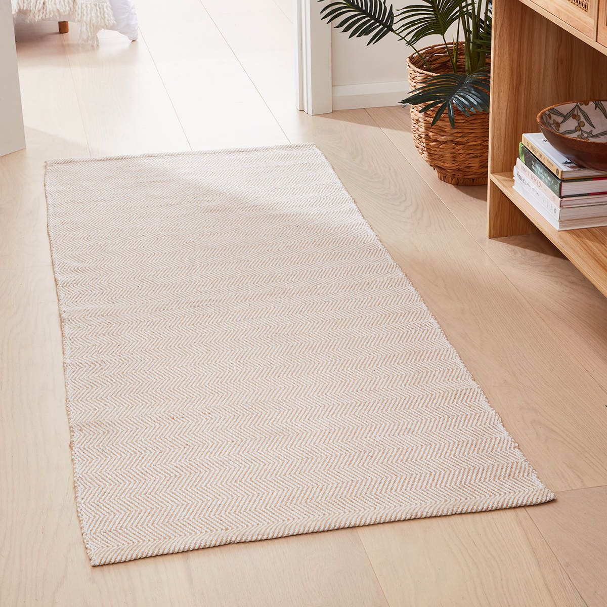 Herringbone Runner - Natural