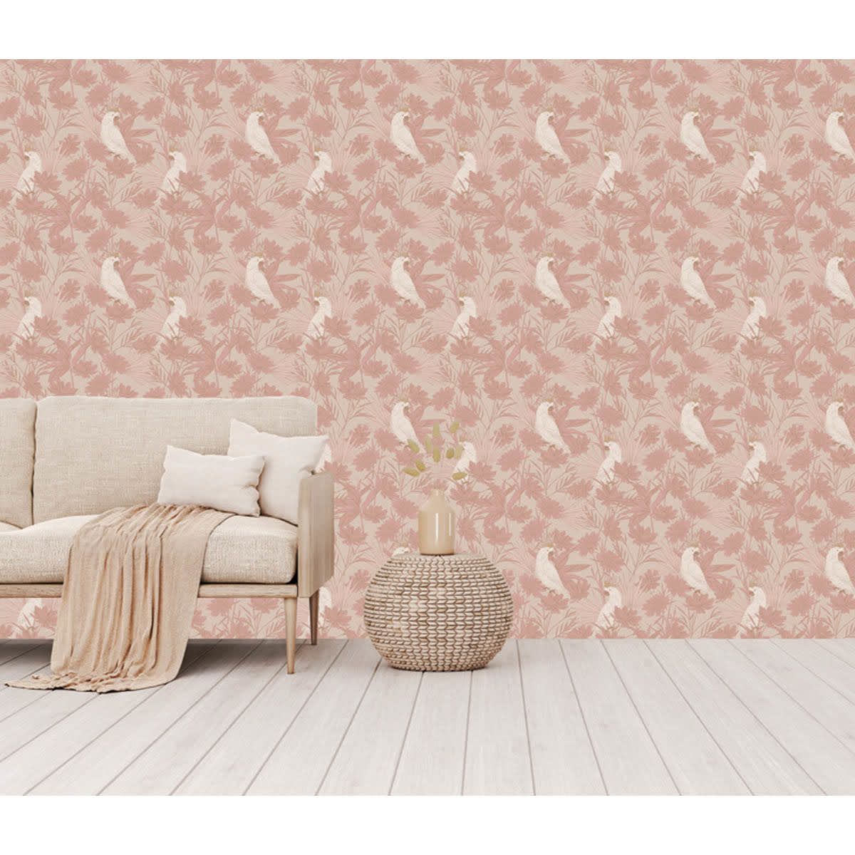 Self Adhesive Removable Wallpaper - Cockatoo