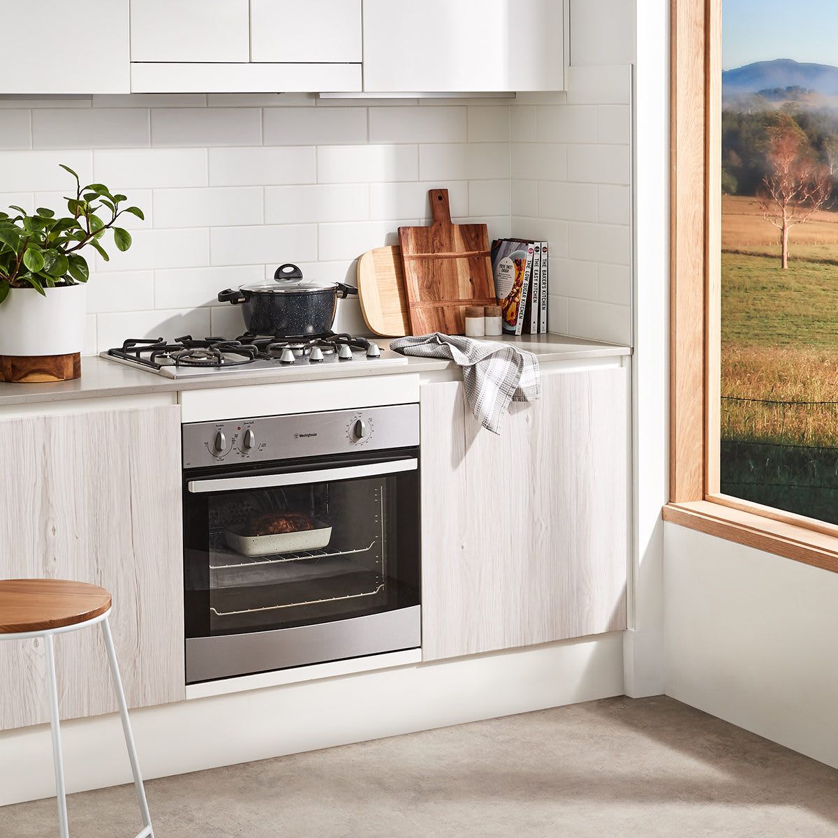 Self Adhesive Film - White Wash Wood Look