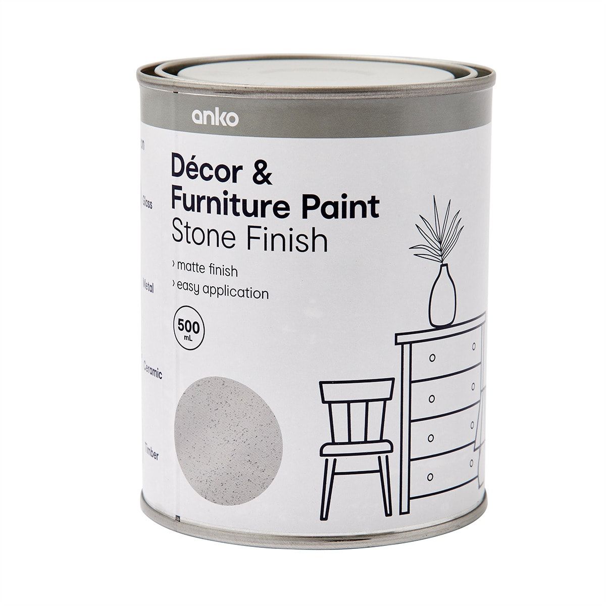 Decor & Furniture Paint - Stone Finish