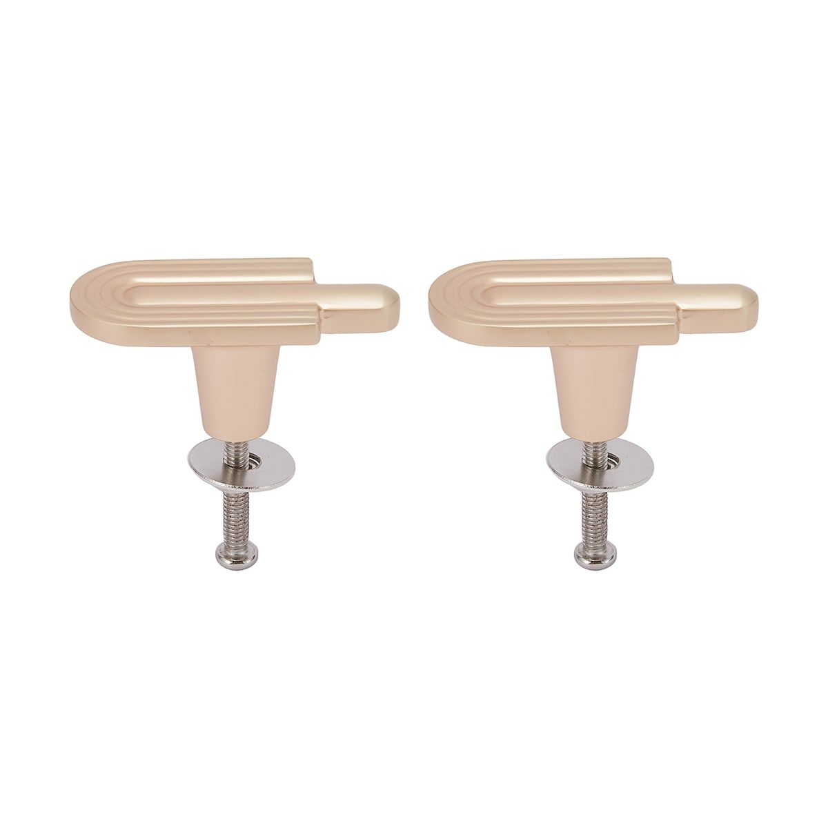 2 Pack Arch Handles - Gold Look