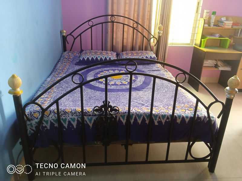 Rot Iron bed with mattress Combo