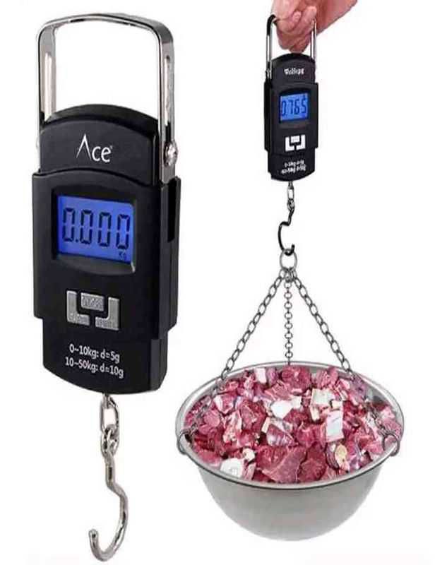 Portable electronic scale