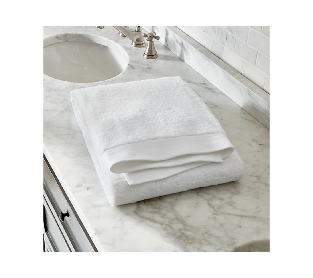 1 Piece White Bath Sheet