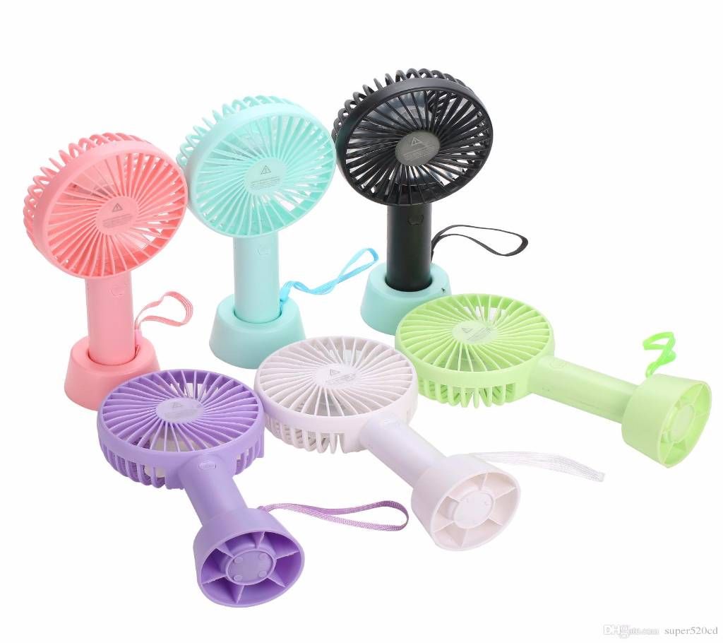 Mini Rechargeable USB Charging Portable Handheld Fan - 1pcs