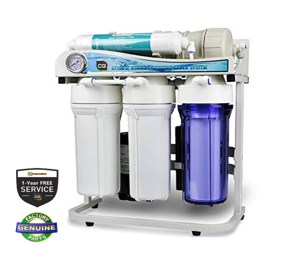6-Stage CG Pure Water RO 75 GPD with Frame Stand