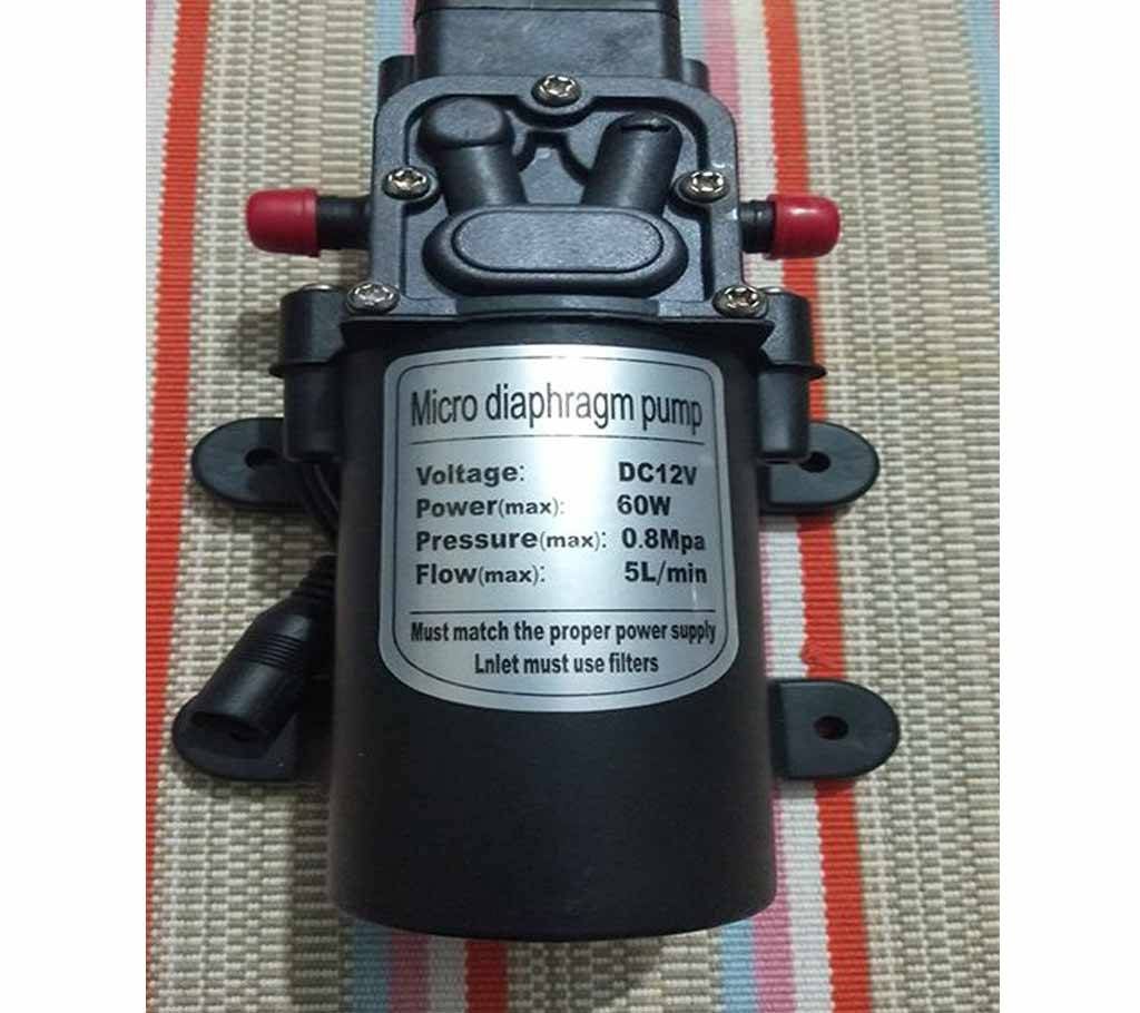DC 12V 60W 5L/Min portable mini water pump 