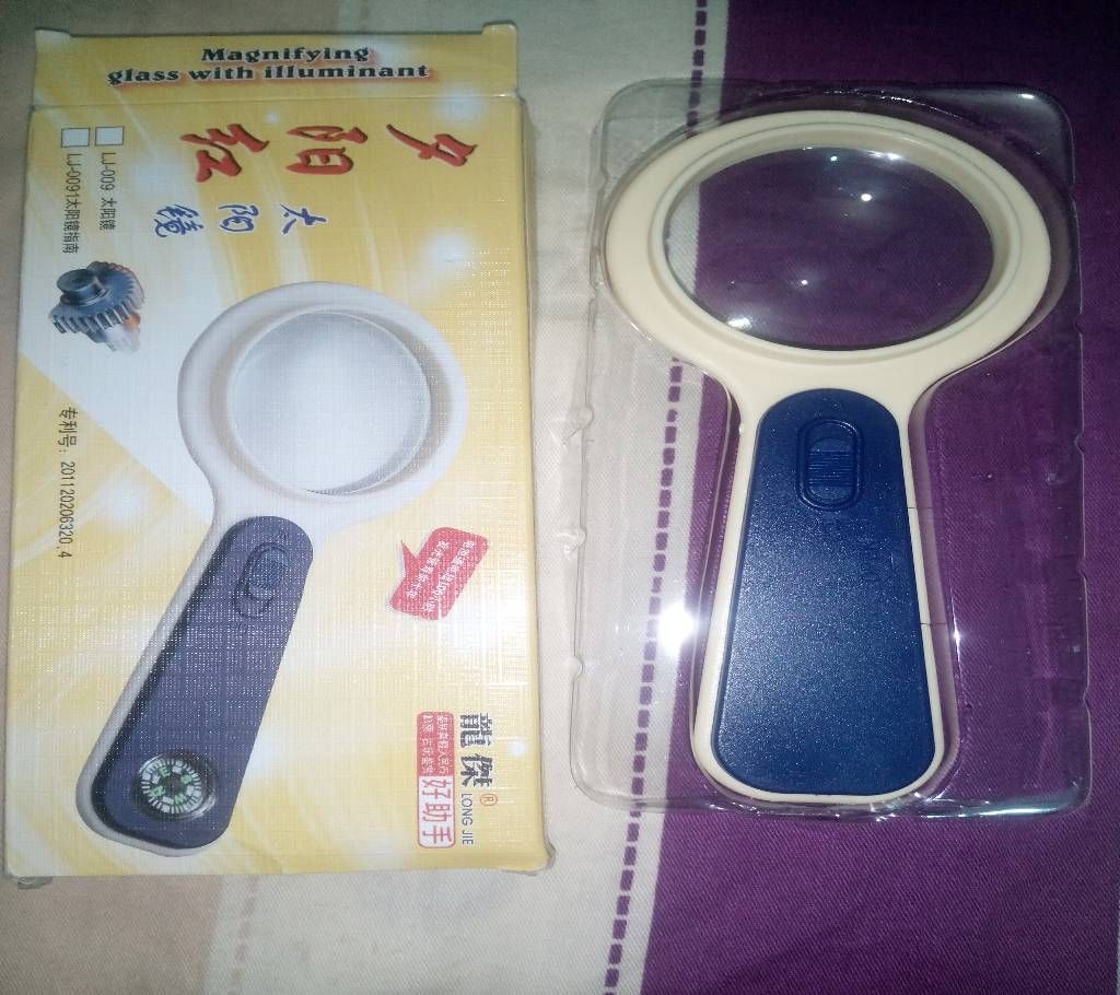 Magnifying Glass with Light.