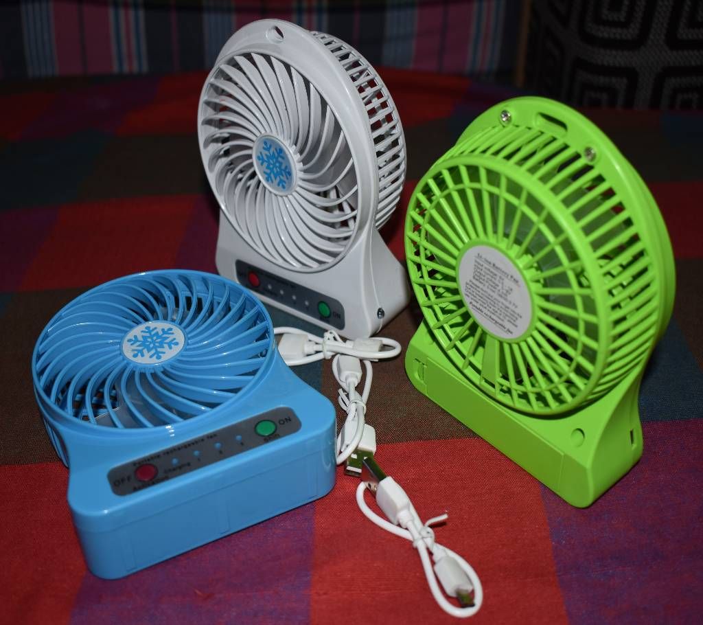 Rechargeable Mini Fan/Mini Light.
